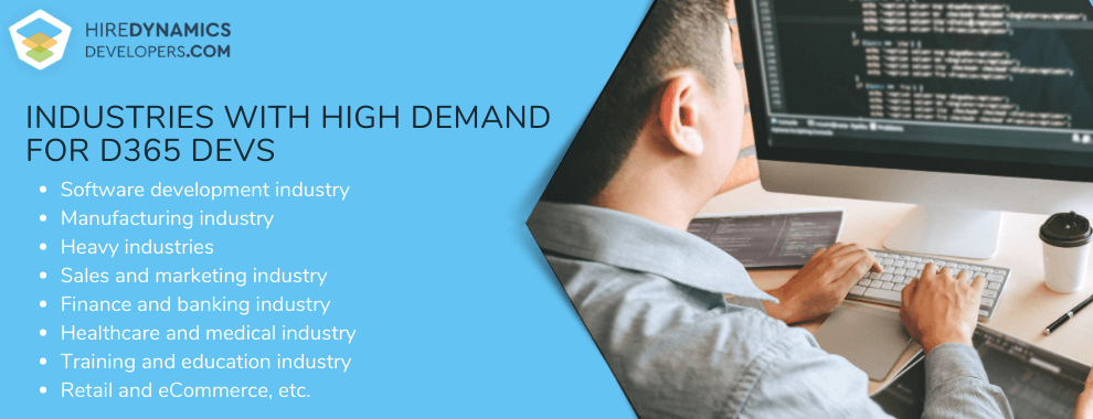 industries where d365 crm developer is needed industries where d365 crm developer is needed
