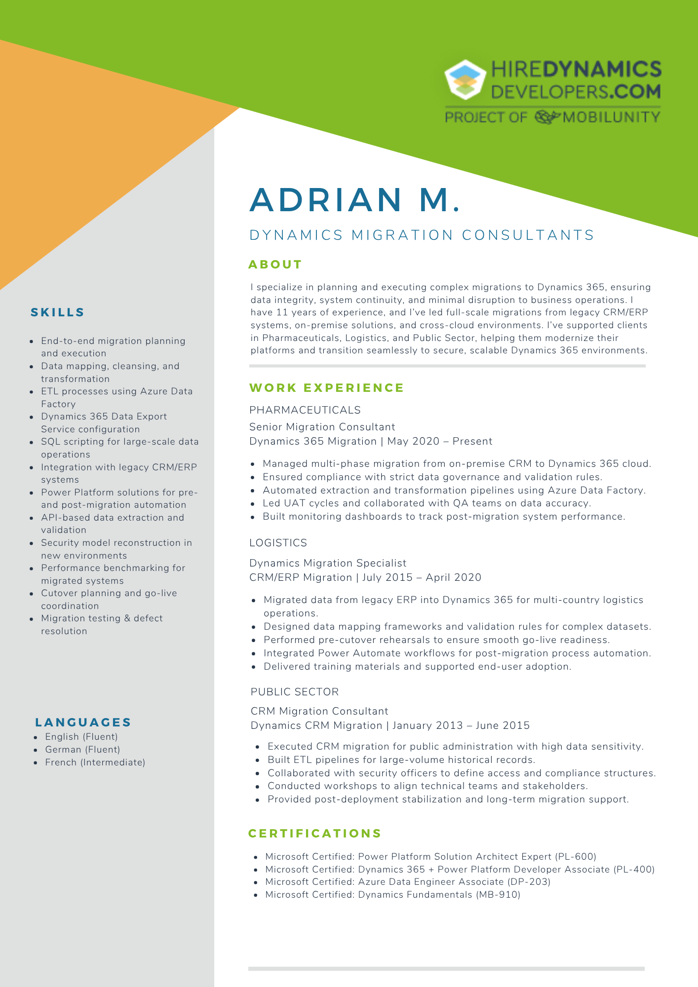 Dynamics Migration Consultants