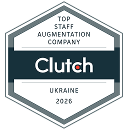 Top Staff Augmentation Company Ukraine Clutch Award